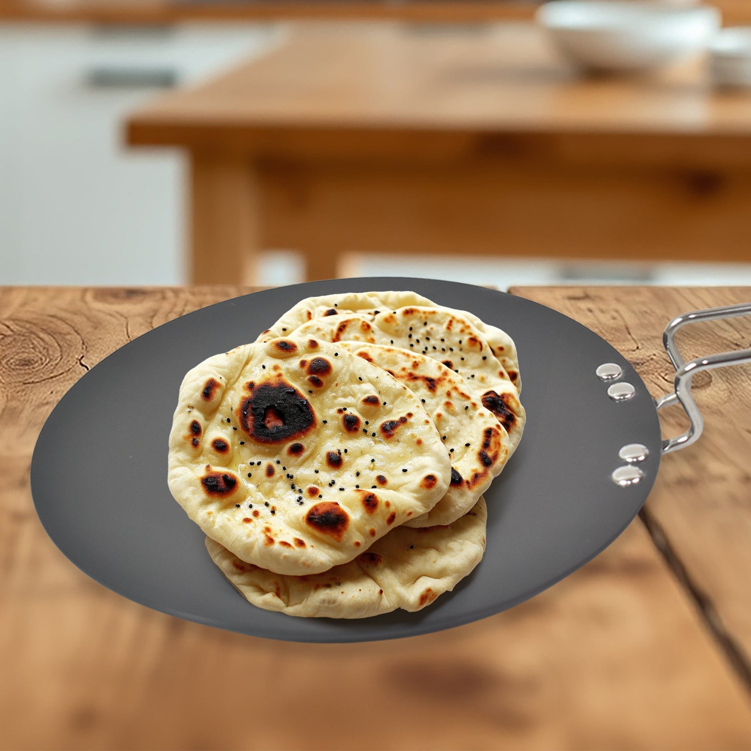 Multi Purpose Aluminium Rays Roti Tawa (10 Inch / 3 MM / 1-Year warranty,  ISI Number :- 2347, BIS Number :- CM/L -7600164310 Multi Purpose Aluminium Rays Roti Tawa (10 Inch / 3 MM / 1-Year warranty,  ISI Number :- 2347, BIS Number :- CM/L -7600164310